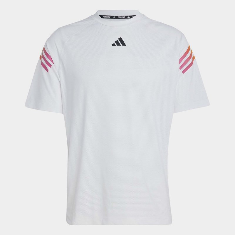 adidas 3 Stripe T Shirt Mens