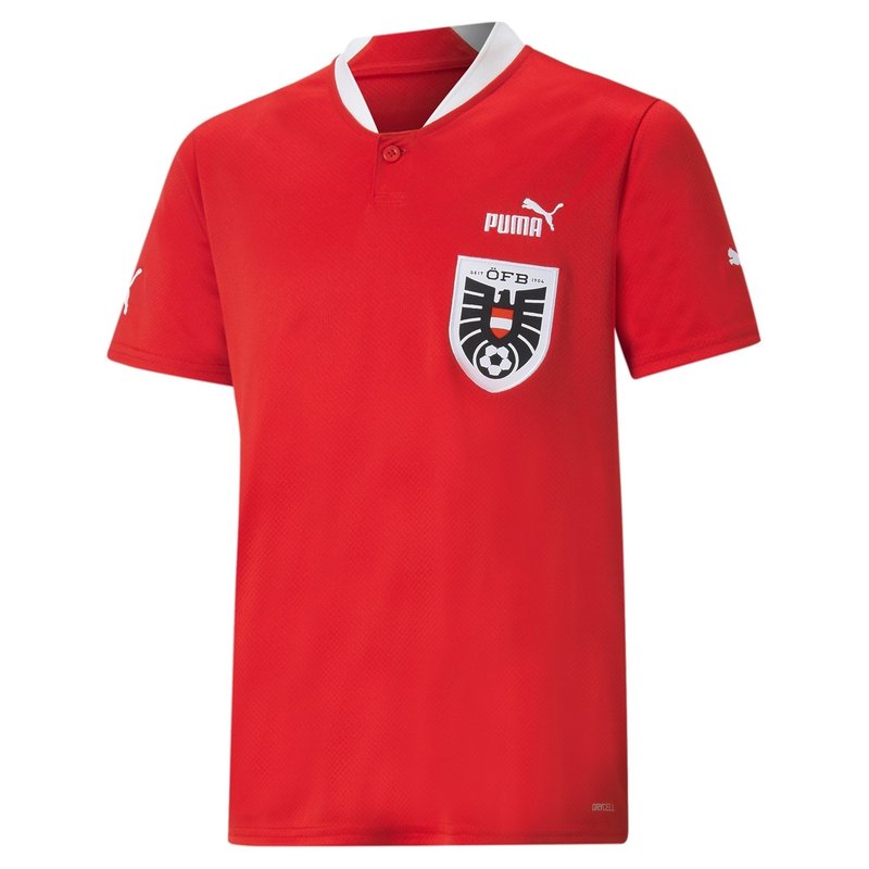Puma Austria Home Shirt 2022 2023 Juniors