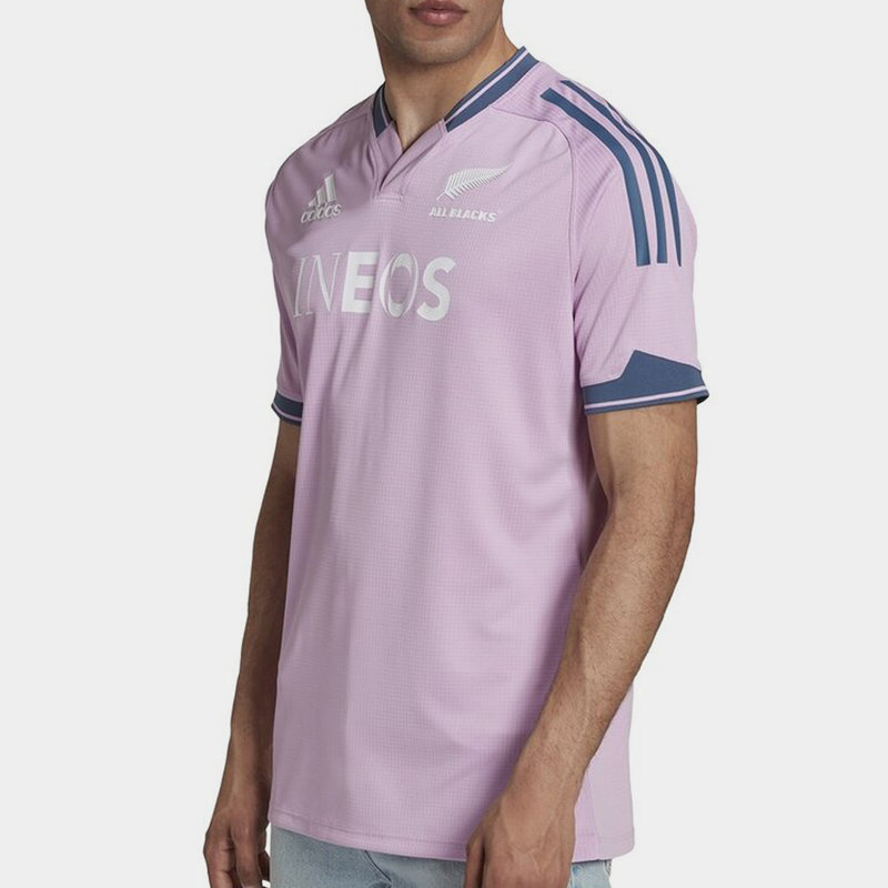 adidas All Blacks 2022 Training Mens Rugby Shirt