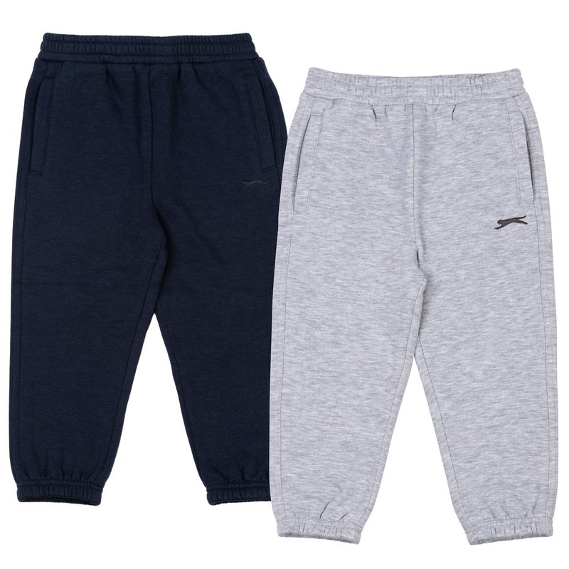 Slazenger 2 Pack CH Fleece Pants Infant Boys