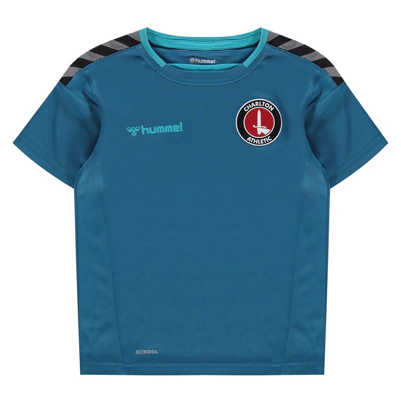 Hummel Charlton Athletic Training T Shirt 2020 2021 Juniors