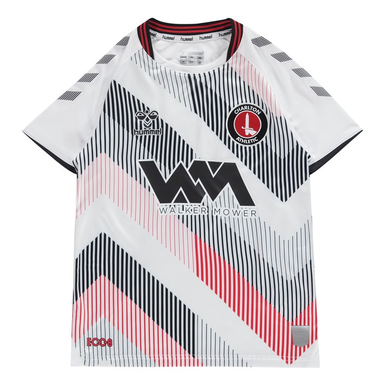 Hummel Charlton Athletic Away Shirt 2021 2022 Juniors