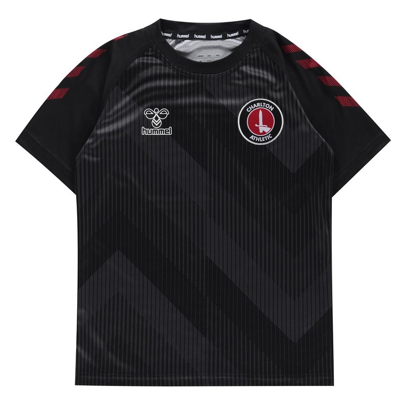 Hummel Charlton Athletic Training Shirt 2021 2022 Juniors