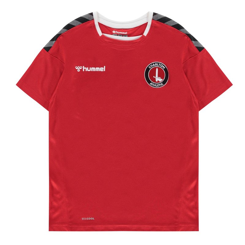 Hummel Charlton Athletic Training Shirt 2020 2021 Juniors