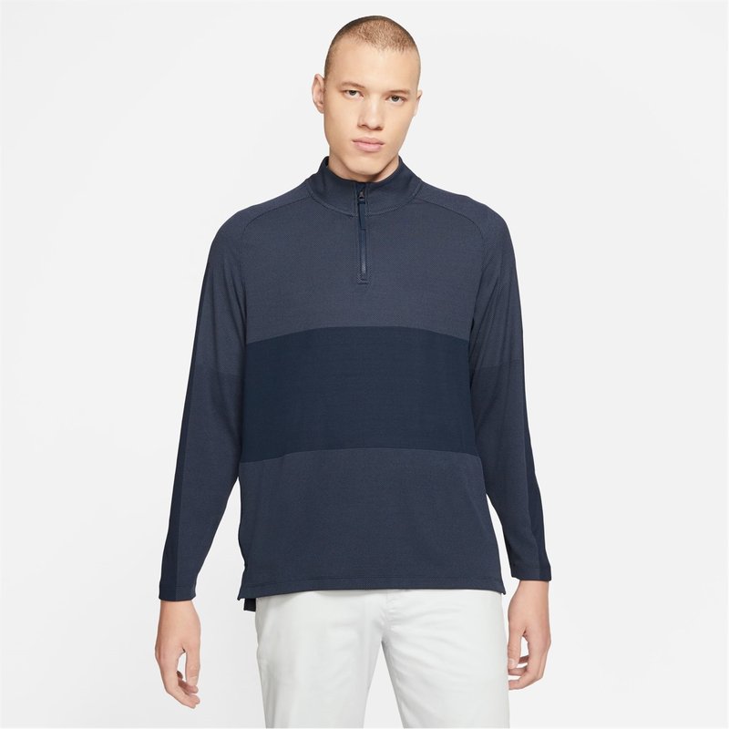 Nike Dri FIT Vapor 1 2 Zip Golf Top Mens