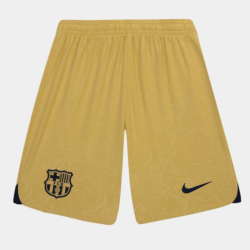 Nike Barcelona Away Shorts 2022 2023 Junior Boys