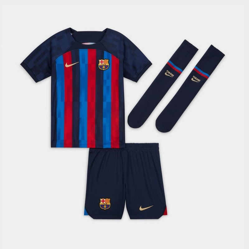 Nike Barcelona Home Minikit 2022 2023 Infants