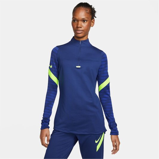 Nike Dri FIT Strike 1 4 Zip Soccer Drill Top Ladies