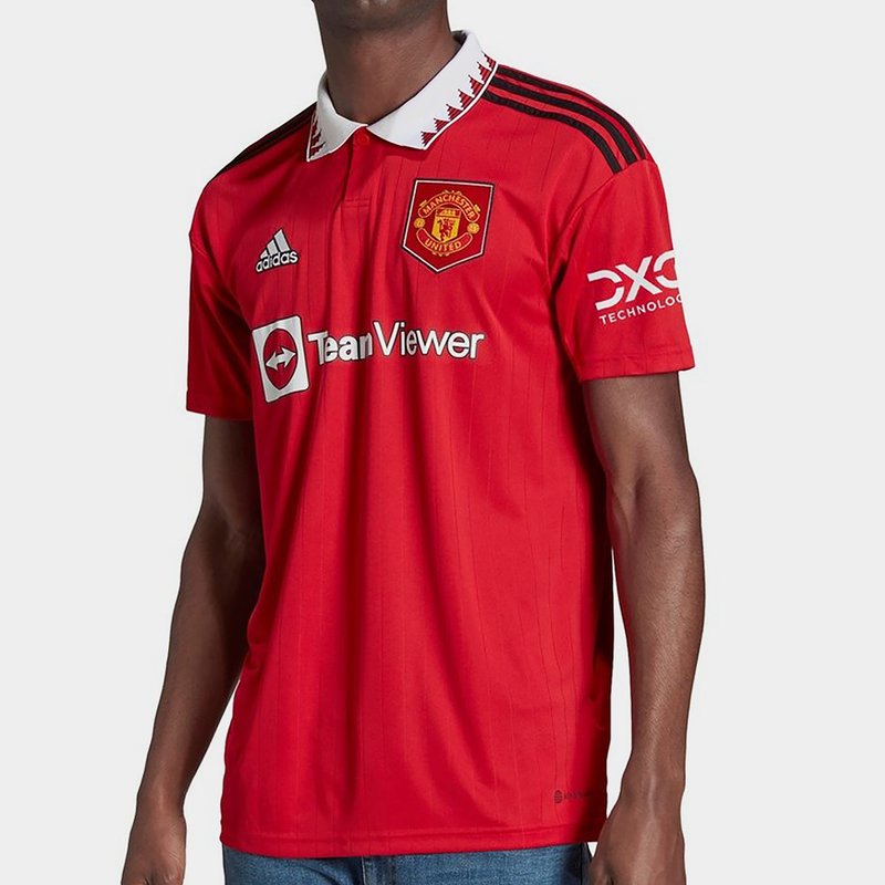 adidas Manchester United FC Home Shirt 2022 2023 Mens