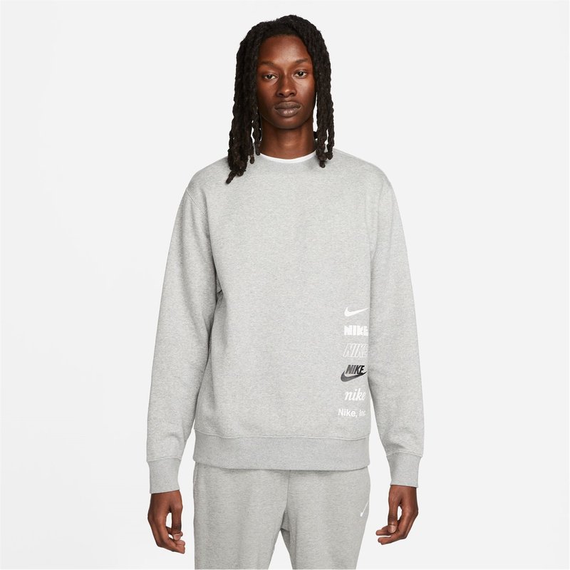 Nike Club Fleece+ Mens Brushed Back Crew