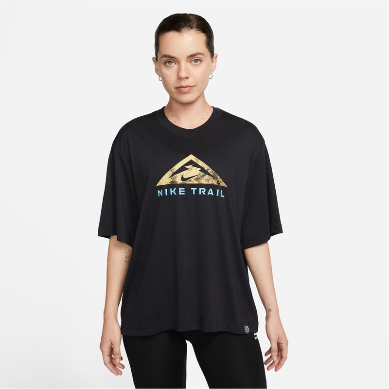 Nike Dri FIT Trail Womens Short Sleeve Tee