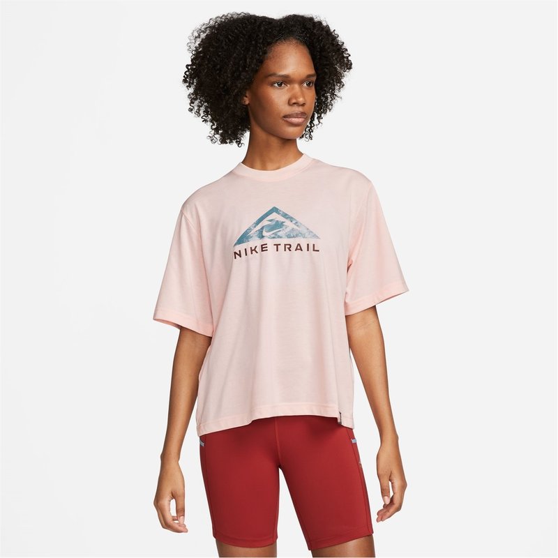 Nike Dri FIT Trail Womens Short Sleeve Tee
