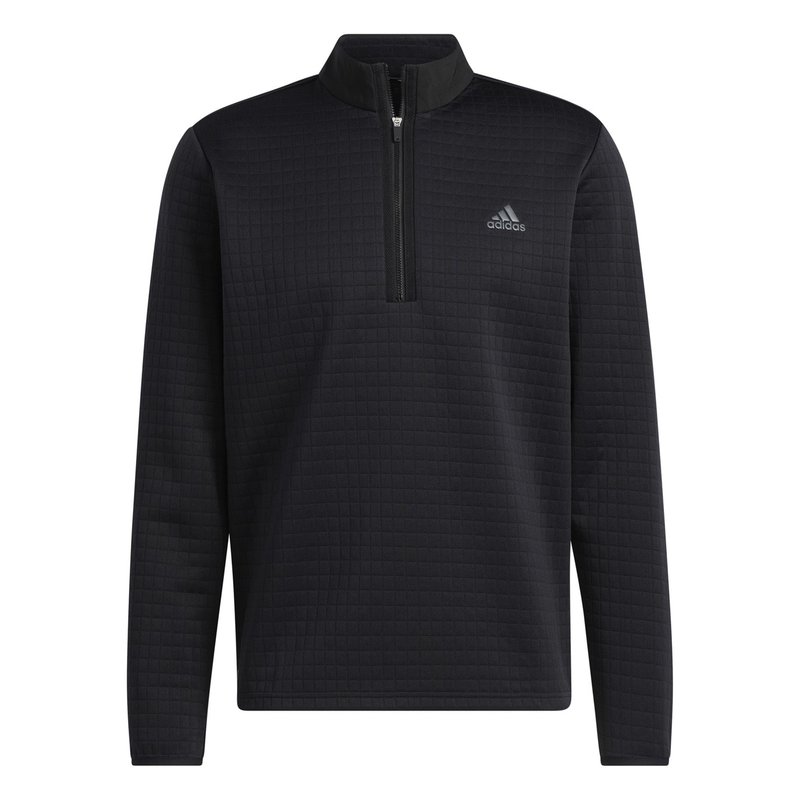 adidas DWR Textured Zip Top Mens