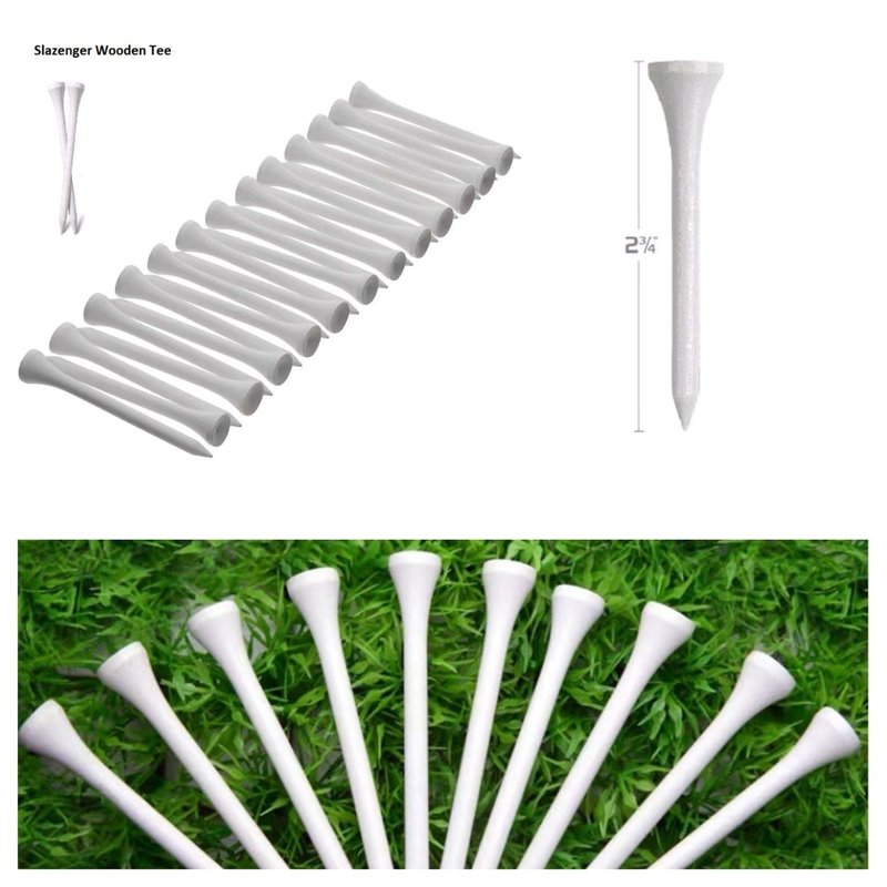 Slazenger Wooden Tee Bumper Pack