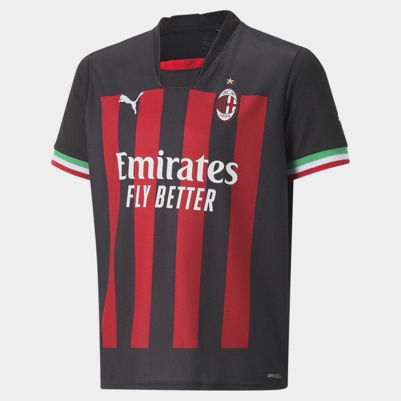 Puma AC Milan 2022 2023 Kids Home Shirt