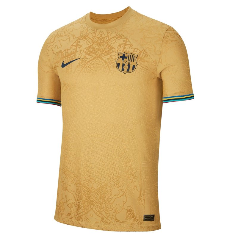 Nike Barcelona Authentic Away Shirt 2022 2023 Mens
