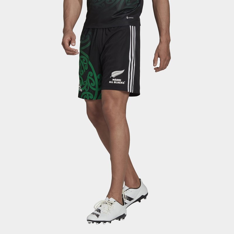 adidas 2022 Maori All Blacks Gym Shorts Mens