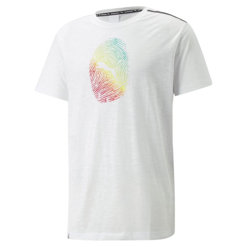 Puma Athletic Print T Shirt Mens