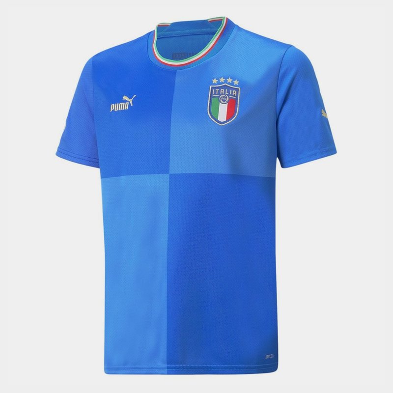 Puma Italy Home Shirt 2022 2023 Juniors