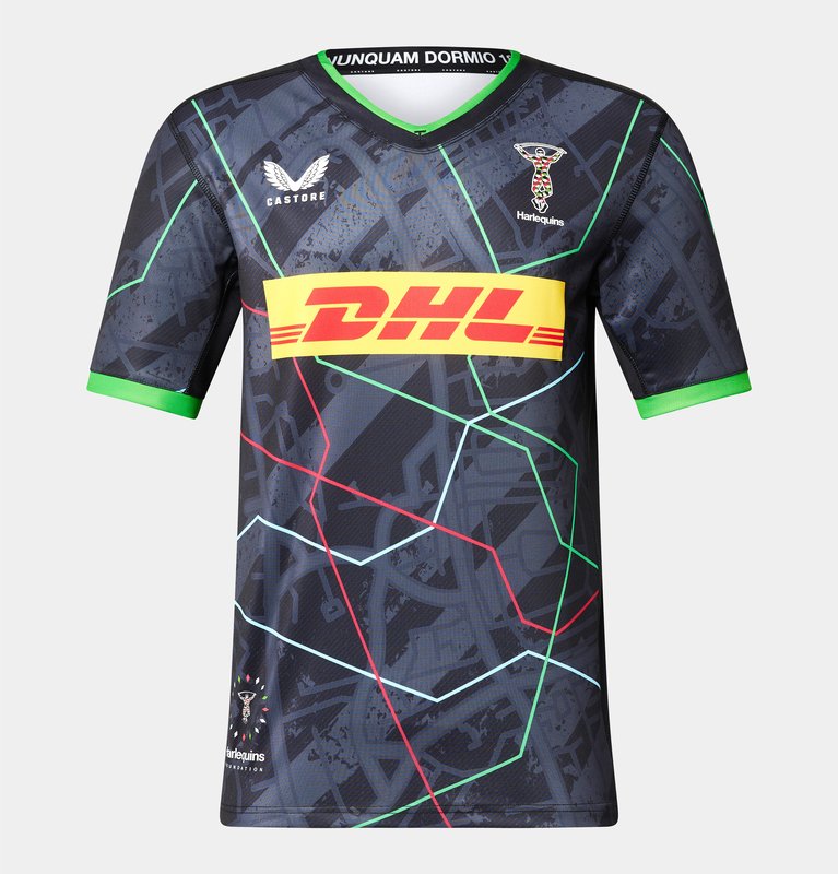 Castore Harlequins 22/23 Big Game Rugby Shirt Kids