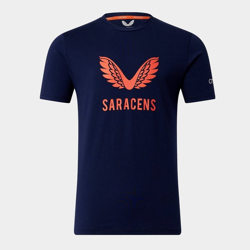 Castore Saracens 22/23 Logo T-Shirt Mens