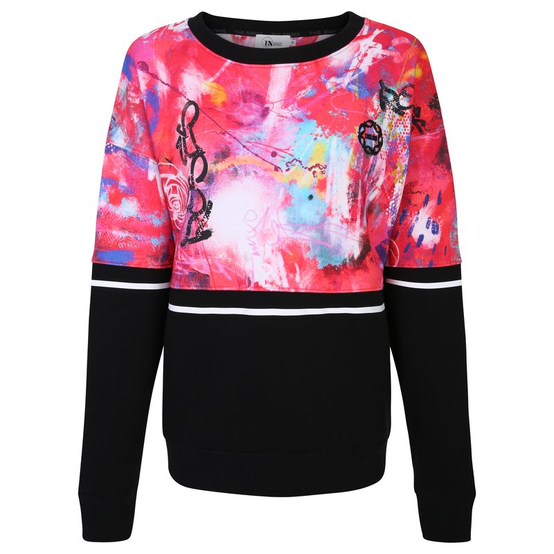 England Netball Graffiti Loose Fit Sweatshirt