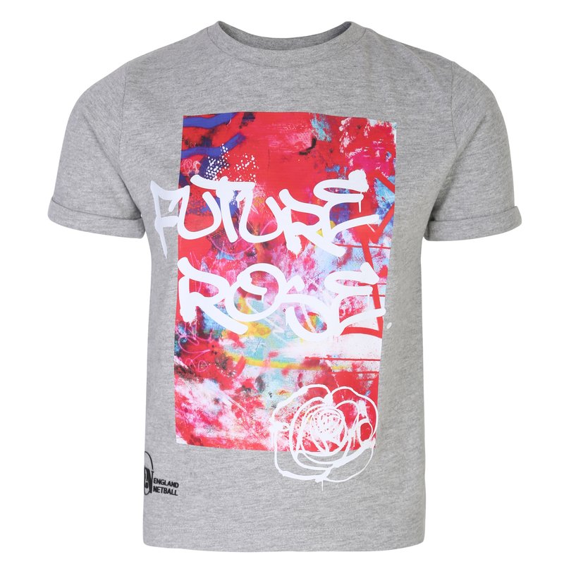 England Netball Future Rose Junior T Shirt