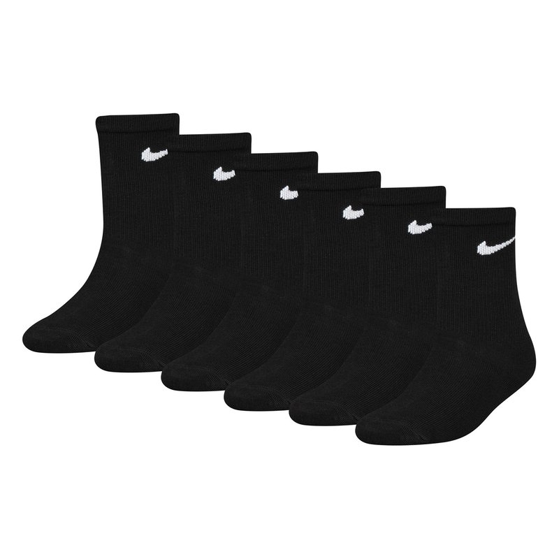 Nike 6 Pack of Crew Socks Childrens