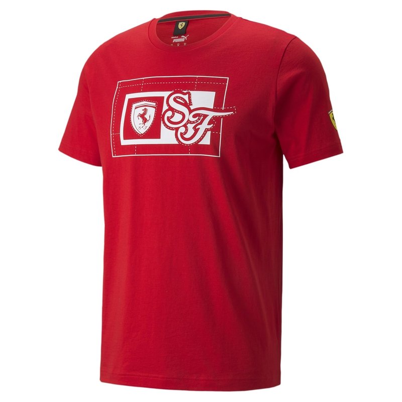 Puma Ferrari Graphic T Shirt Mens