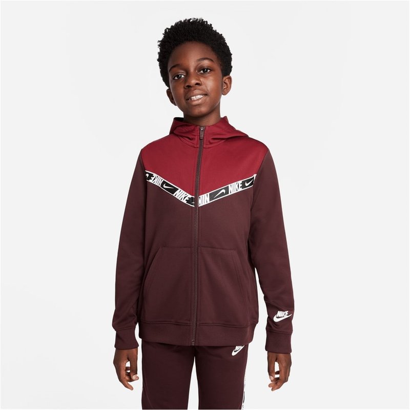 Nike Repeat Full Zip Hoodie Junior Boys