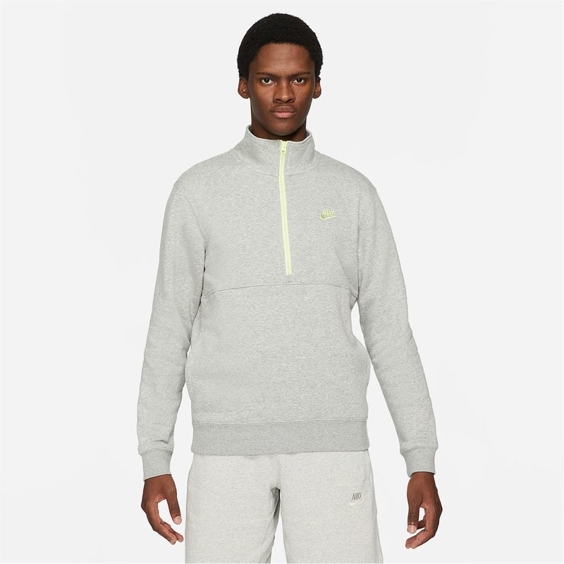 Nike Club Mens Half Zip Top