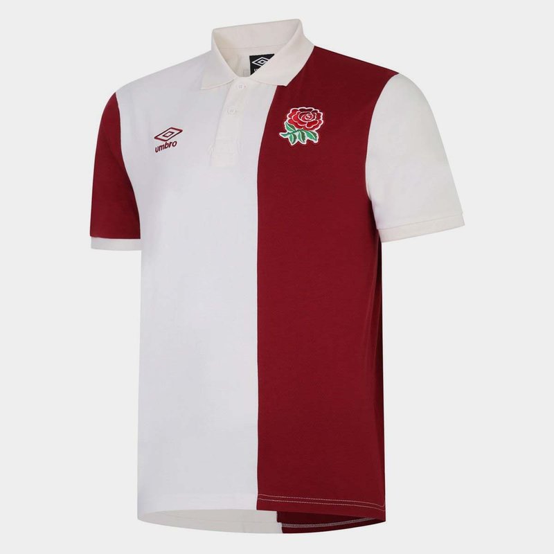Umbro England Classic Polo Shirt Mens