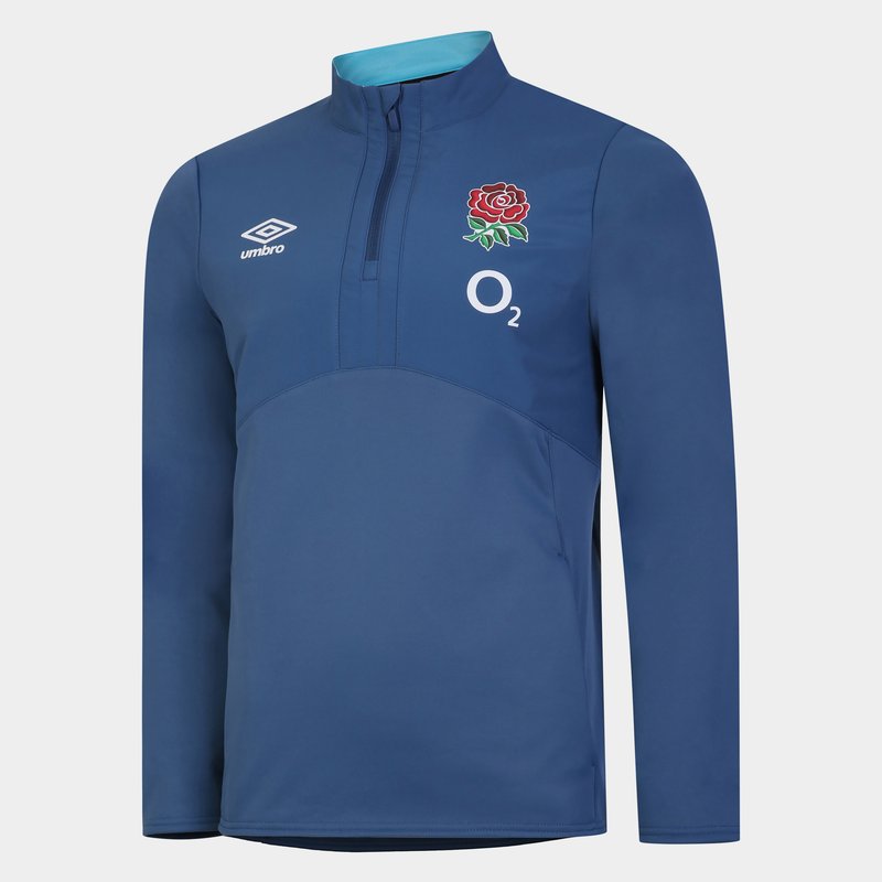 Umbro England Half Zip Hoodie Adults