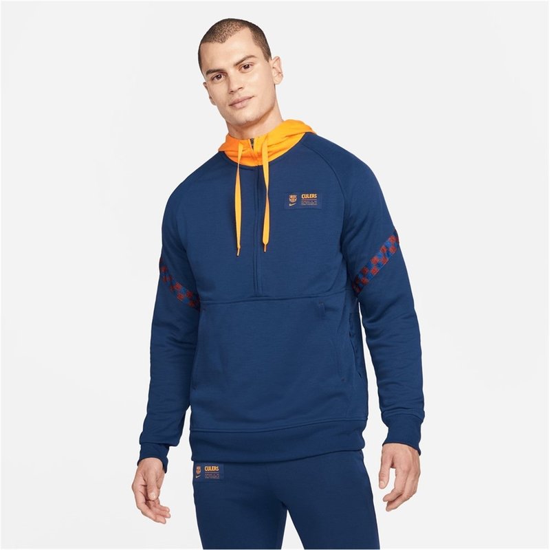 Nike FC Barcelona Dri Fit Hoodie Mens