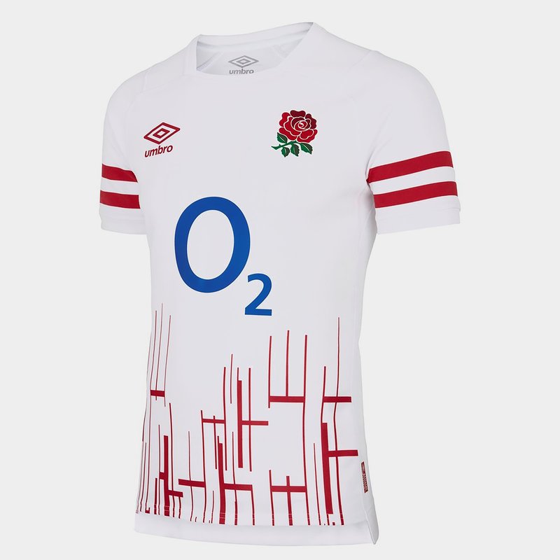 Umbro England Home Test Rugby Shirt 2022 2023 Mens