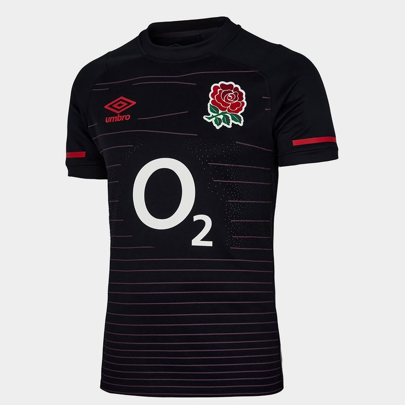 Umbro England Away Test Rugby Shirt 2022 2023 Mens