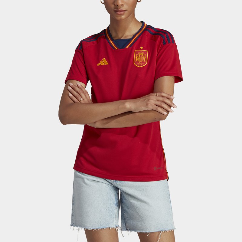 adidas Spain Home Shirt 2022 2023 Womens