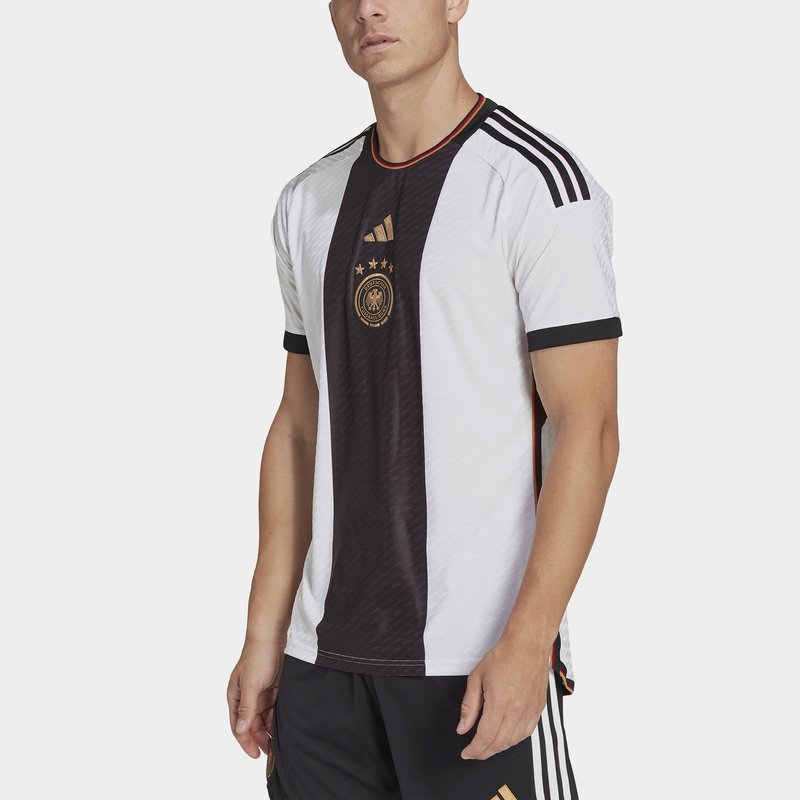 adidas Germany Home Authentic Shirt 2022 2023 Mens