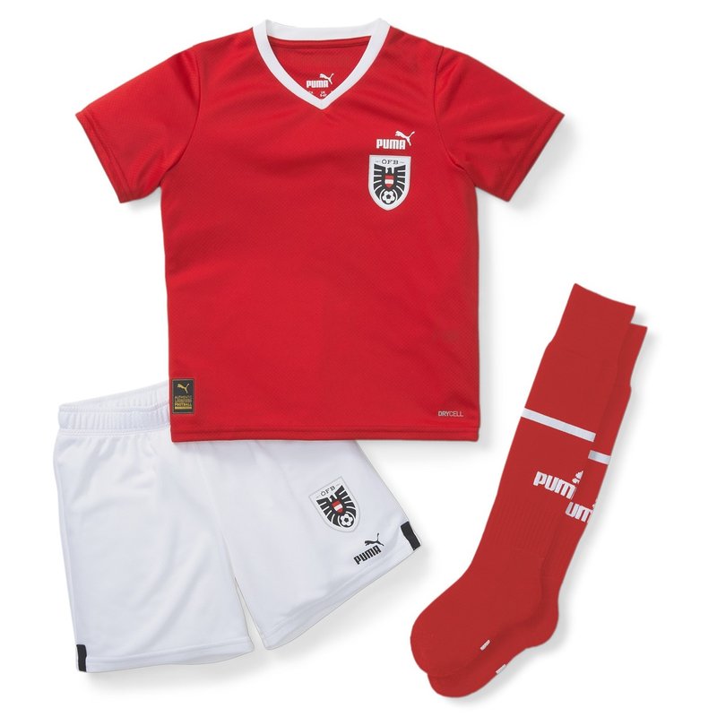 Puma Austria Home Minikit 2022 2023 Infants