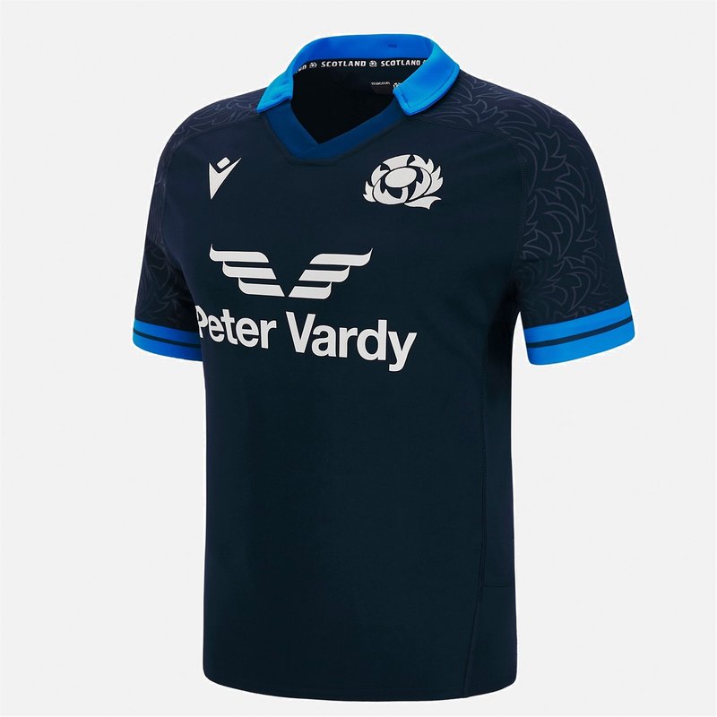 Macron Scotland 22/23 Home Kids Rugby Shirt