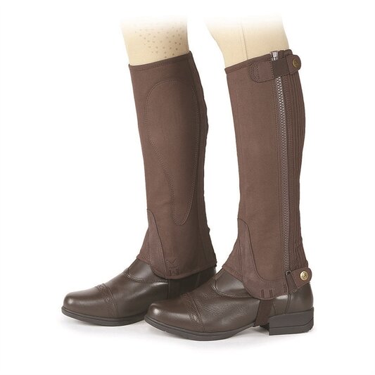 MORETTA Amara Ladies Half Chaps - Brown