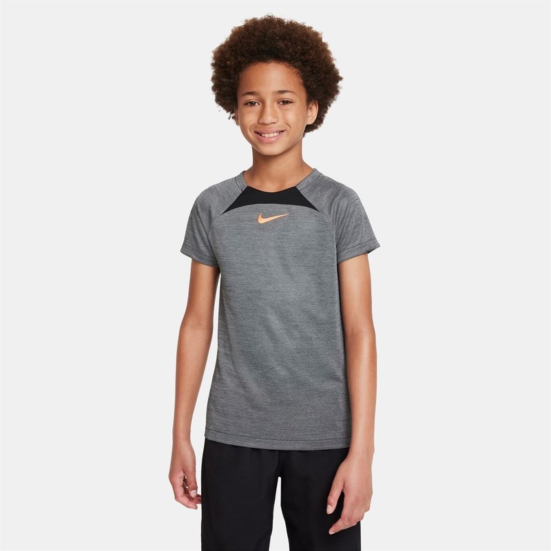 Nike Dri FIT Academy Big Kids Short Sleeve Soccer Top