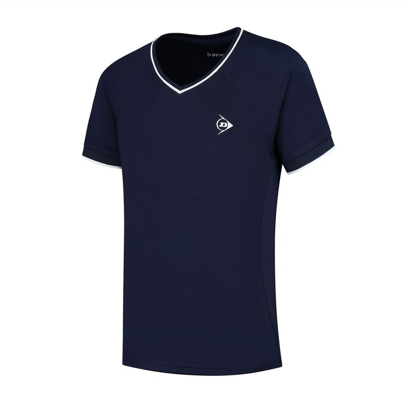 Dunlop Crew Neck T Shirt Junior Girls