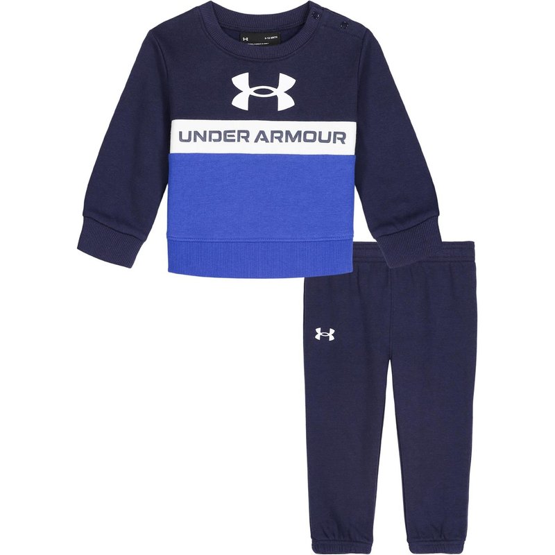 Under Armour Armour Pieced Branded Logo Hoodie Set Baby Boys