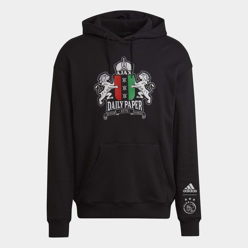 adidas Ajax Amsterdam x Daily Paper Graphic Hoodie Mens