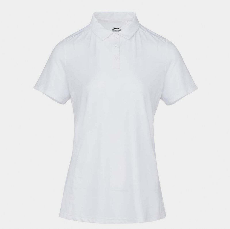 Slazenger Plain Polo Shirt Womens