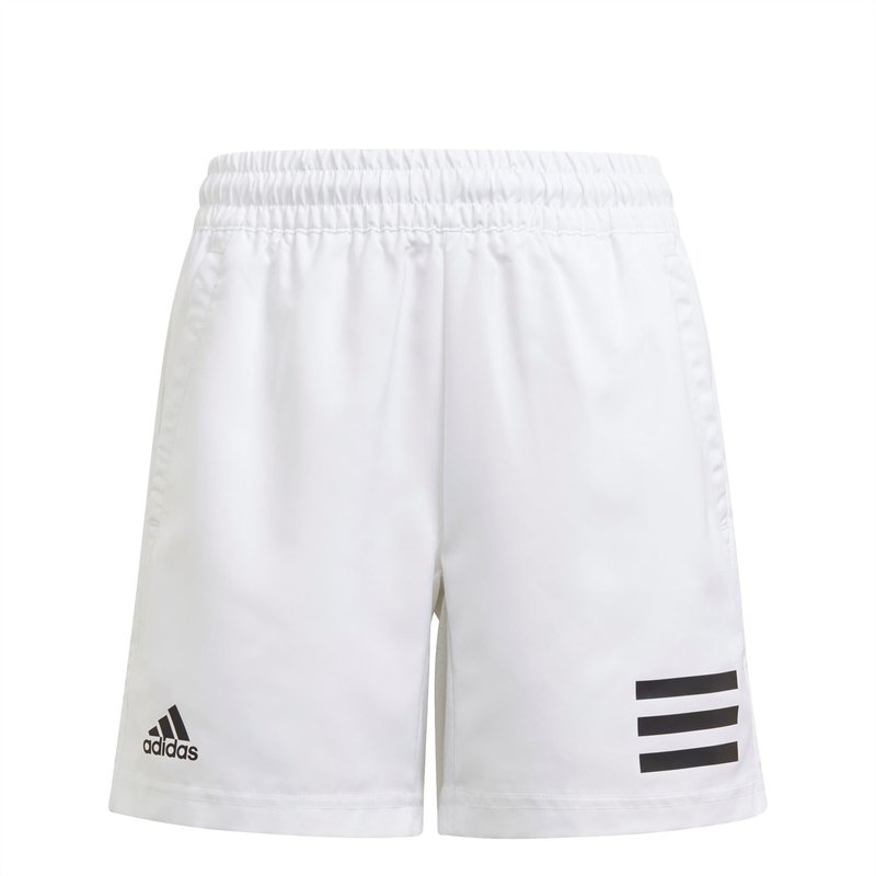 adidas Club 3 Stripe Shorts Junior Boys