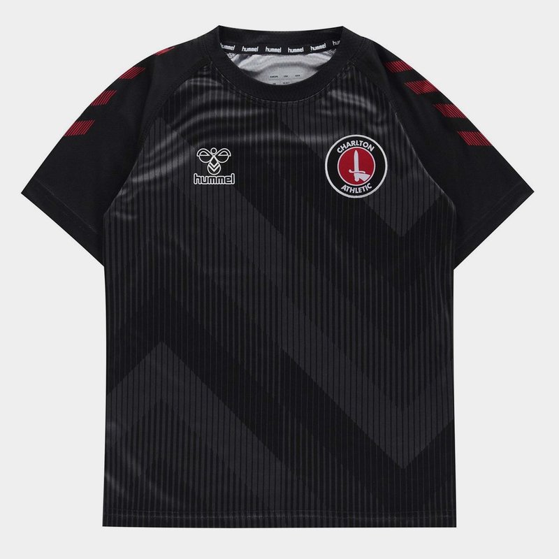 Hummel Charlton Athletic Training Shirt 2021 2022 Juniors