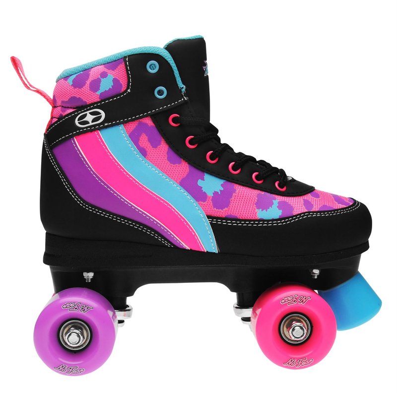 No Fear Retro Quad Girls Roller Skates