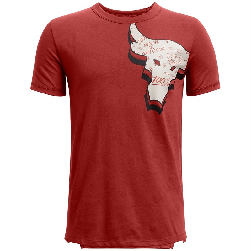 Under Armour Project Rock T Shirt Junior Boys